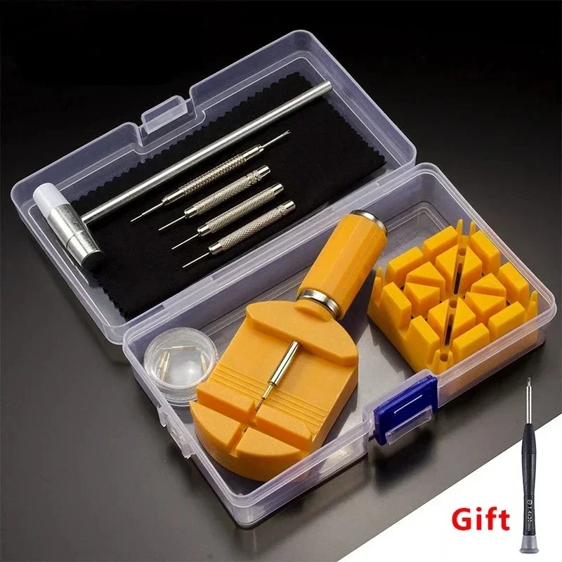 Luxury Watch Cleaning Kit - Watch Repair Tools Change Metal Bracelet