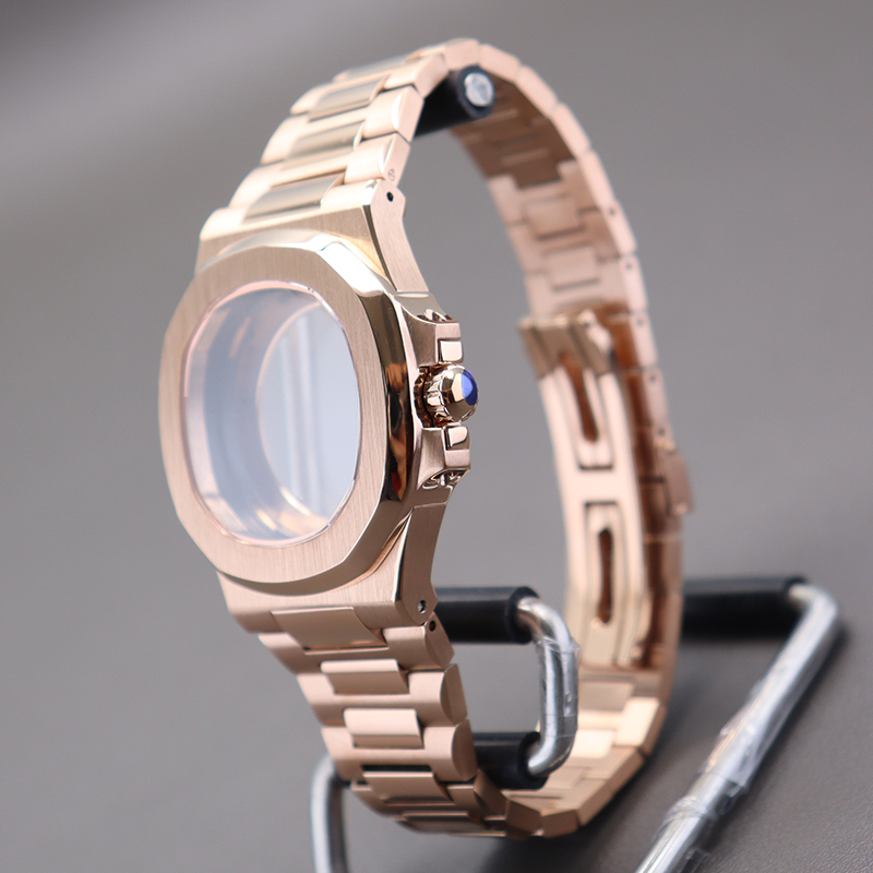 Exhibition Caseback - FENYA Rose Gold 40mm NH35 Watch