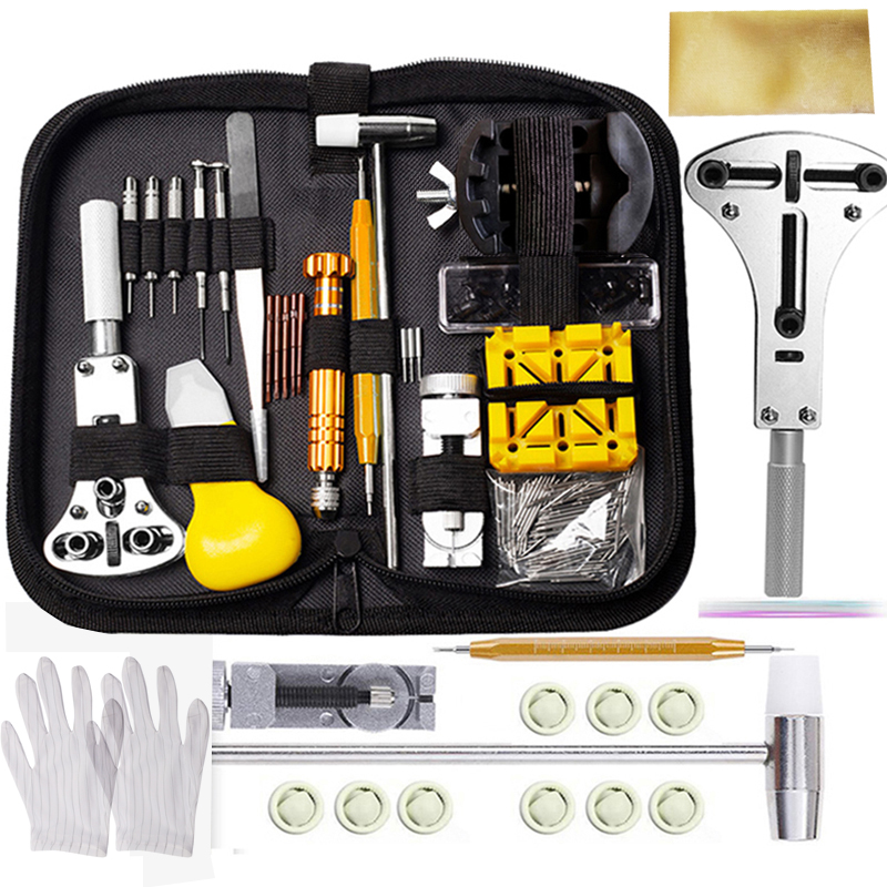 Luxury Watch Cleaning Kit - 160PCS Watch Repair Tools Kit Clock