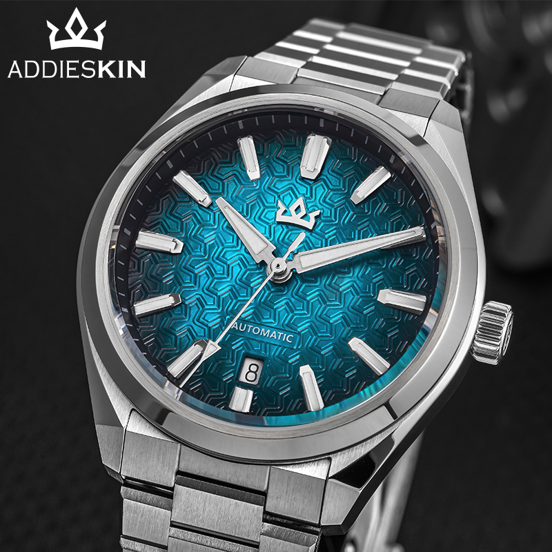 Exhibition Caseback - AddiesKin K014 Automatic Watch Men ST2130