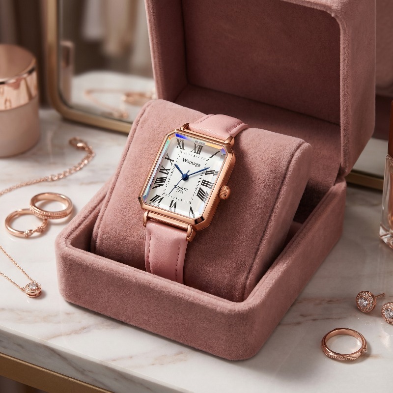 Luxury Watch Index - Fashion Rectangle Quartz Watches for Women