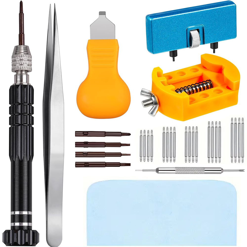 Luxury Watch Cleaning Kit - 32 pcs Watch Battery Replacement Kit