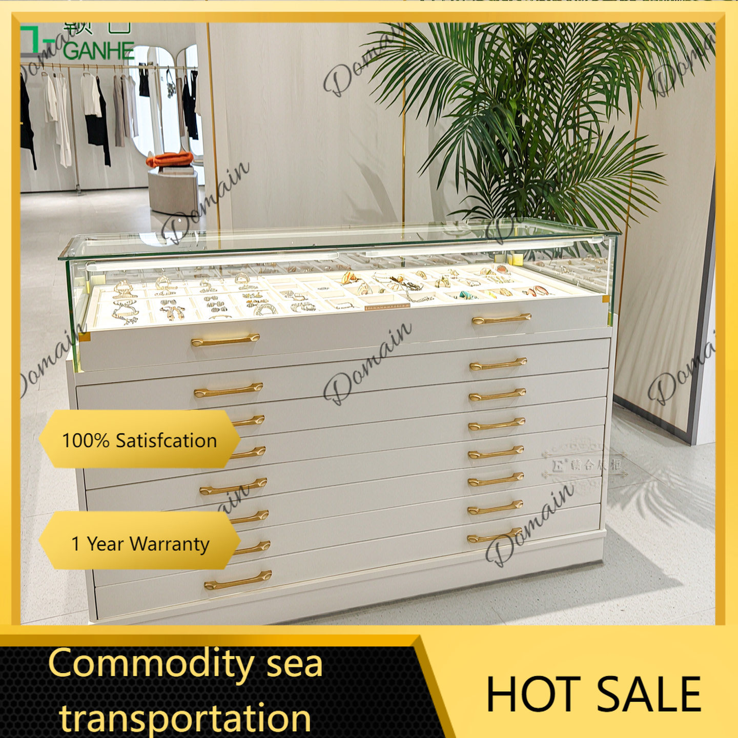 Luxury Watch Storage - 81 N Light luxury glass display