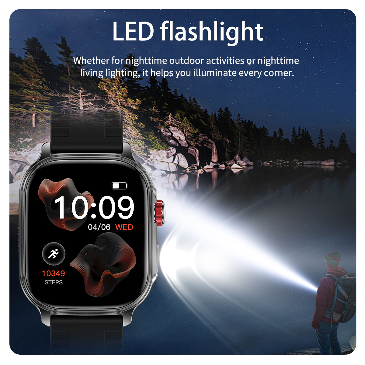2026 Smart Watch 2.01'' Fitnes - Open Heart Watch recension och pris
