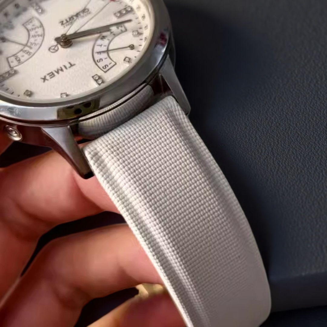 20 21 22mm Sailcloth FKM Rubbe - Omega Watch Speedmaster recension och pris