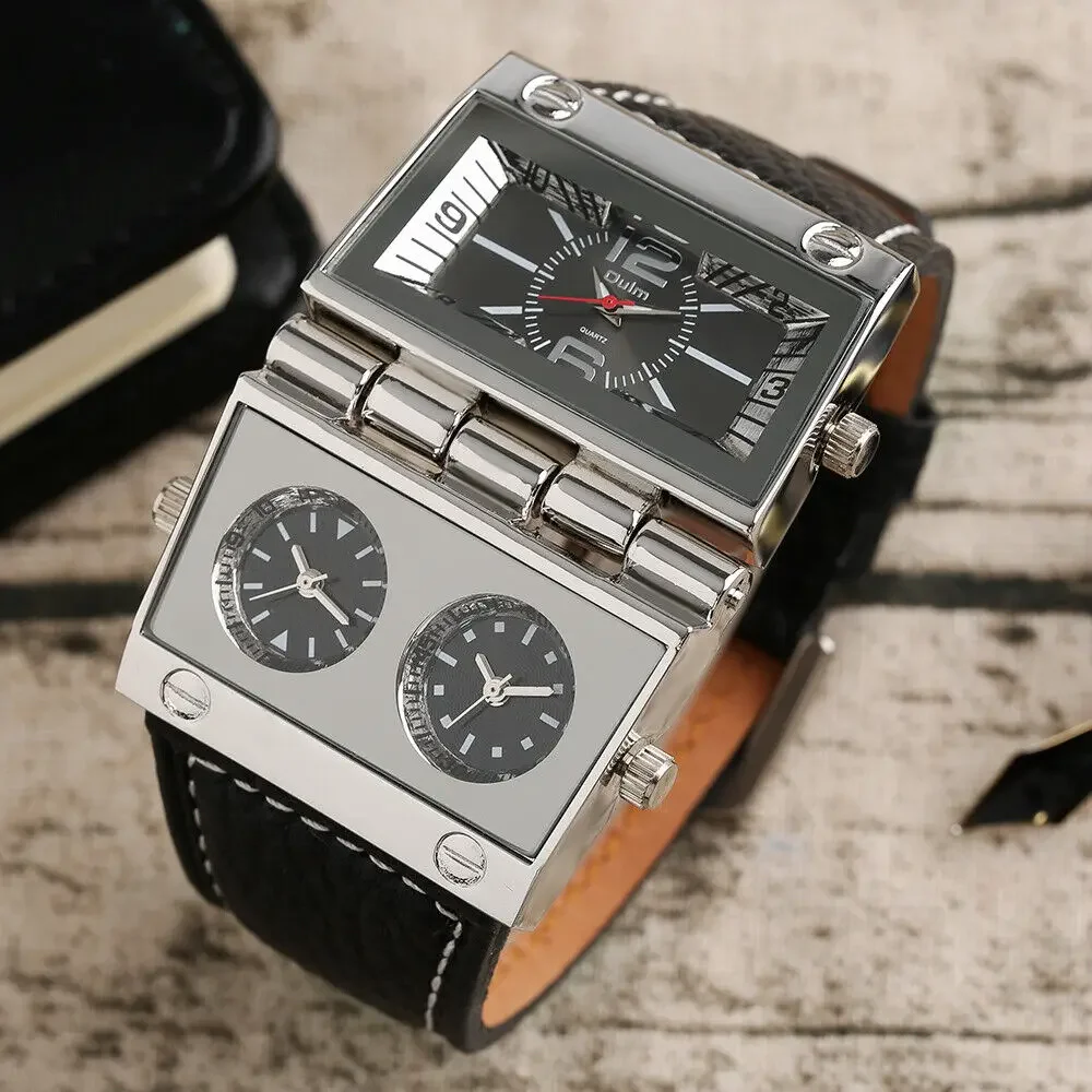 OULM Brand Luxury Brand Three  - Luxury Watch Nice recension och pris