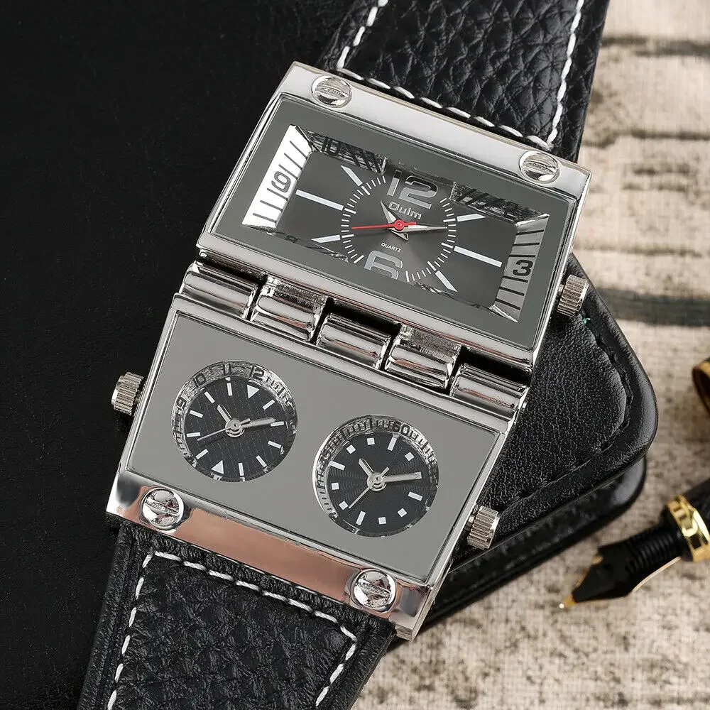 OULM Brand Luxury Brand Three  - Luxury Watch Nice recension och pris