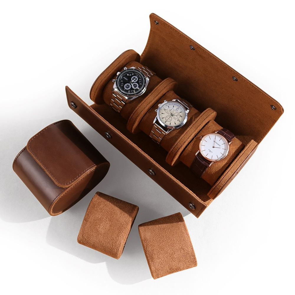 Luxury Genuine Leather Watch R - Luxury Watch Storage recension och pris