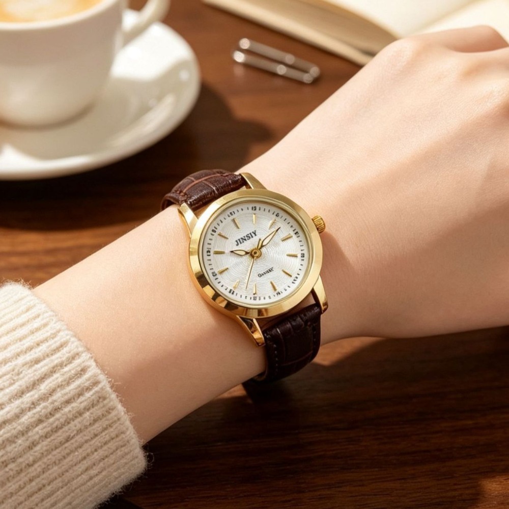 Fashion Leather Strap Quartz W - Luxury Watch Index recension och pris