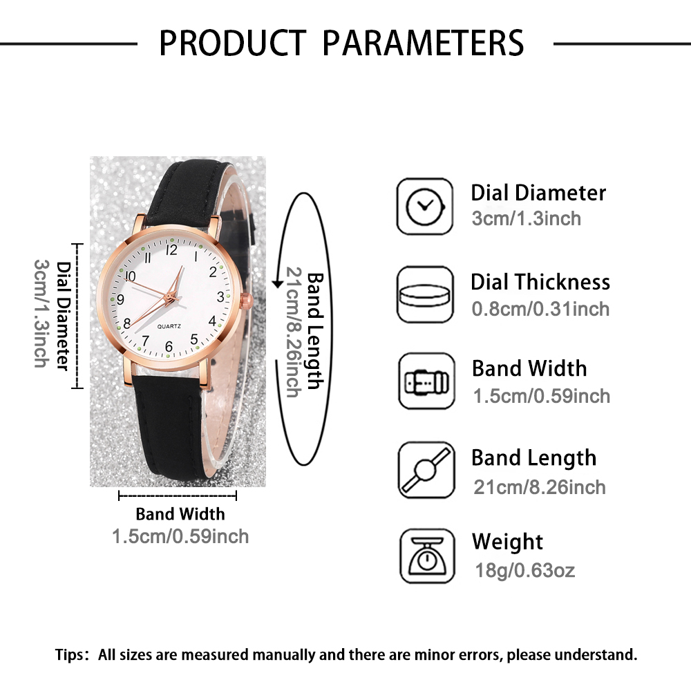 5/4/3Pcs Light Luxury Women's  - Luxury Watch Nice recension och pris