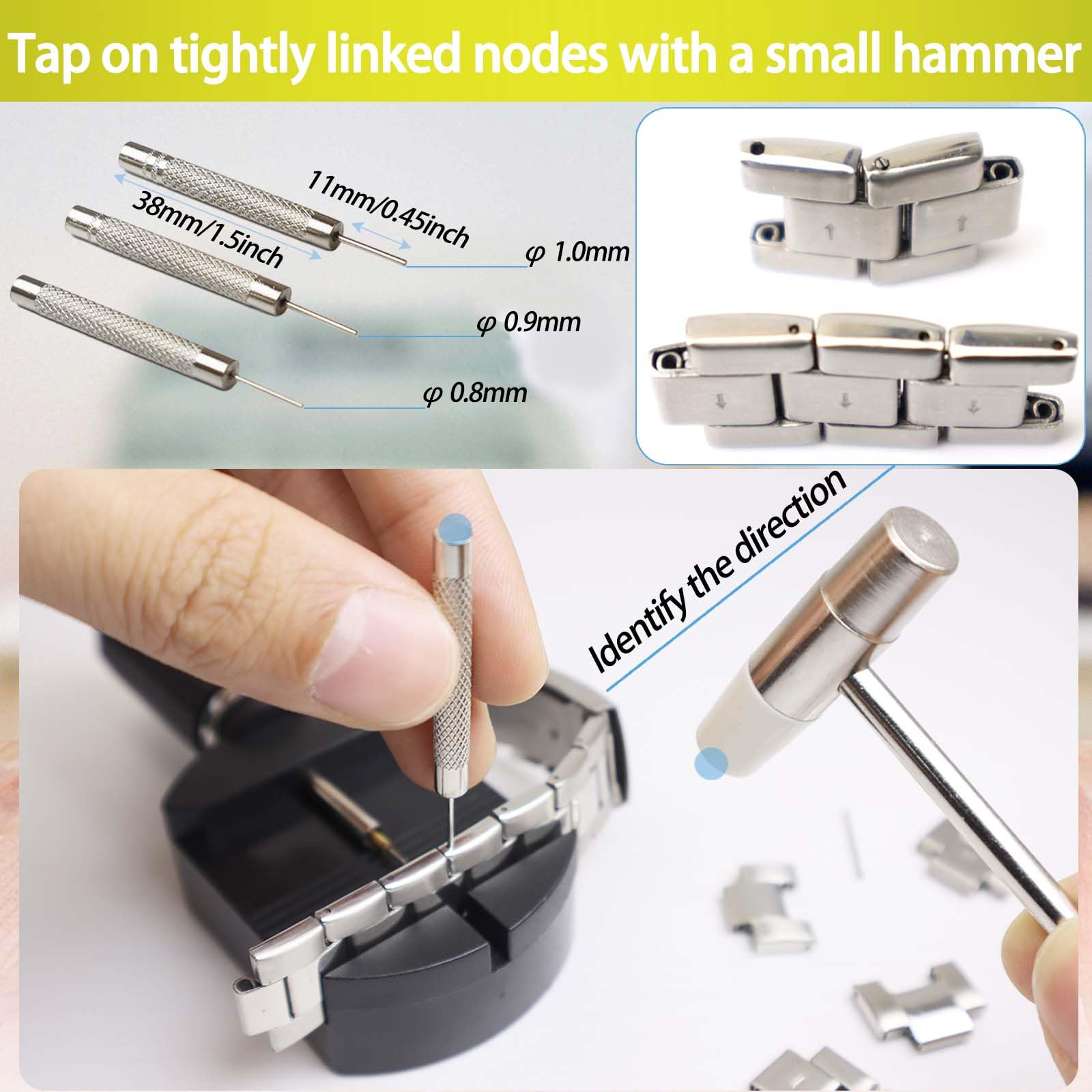 Watch Band Link Removal Tool K - Luxury Watch Cleaning Kit recension och pris