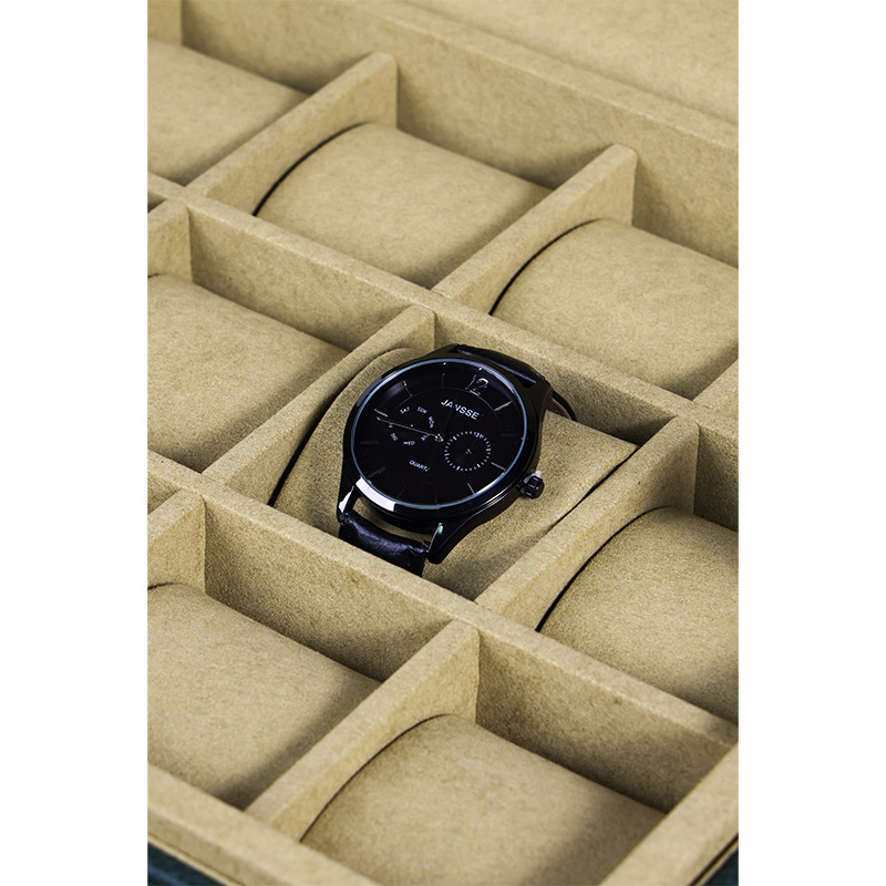 OEM ODM Luxury 15 Slots Green  - Luxury Watch Storage recension och pris