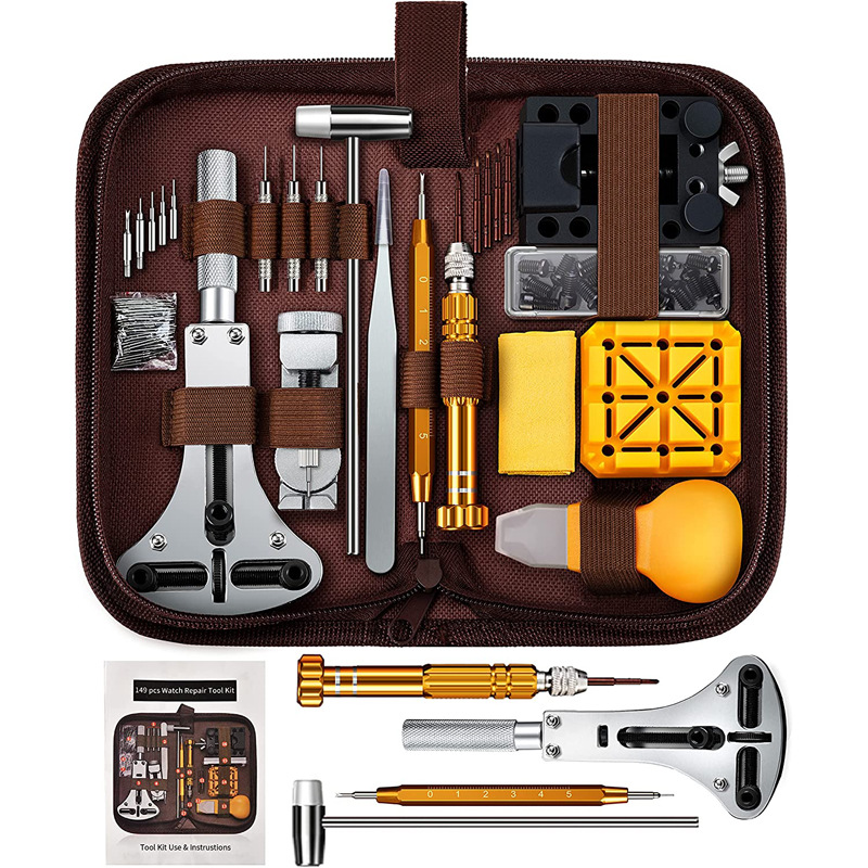 149/168PCS Watch Repair Kit Ca - Luxury Watch Cleaning Kit recension och pris