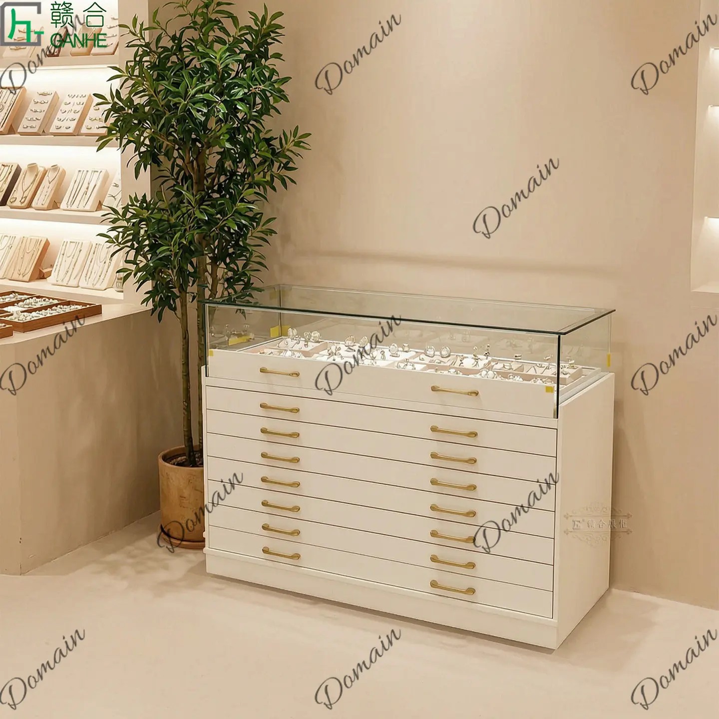 81 N Light luxury glass displa - Luxury Watch Storage recension och pris