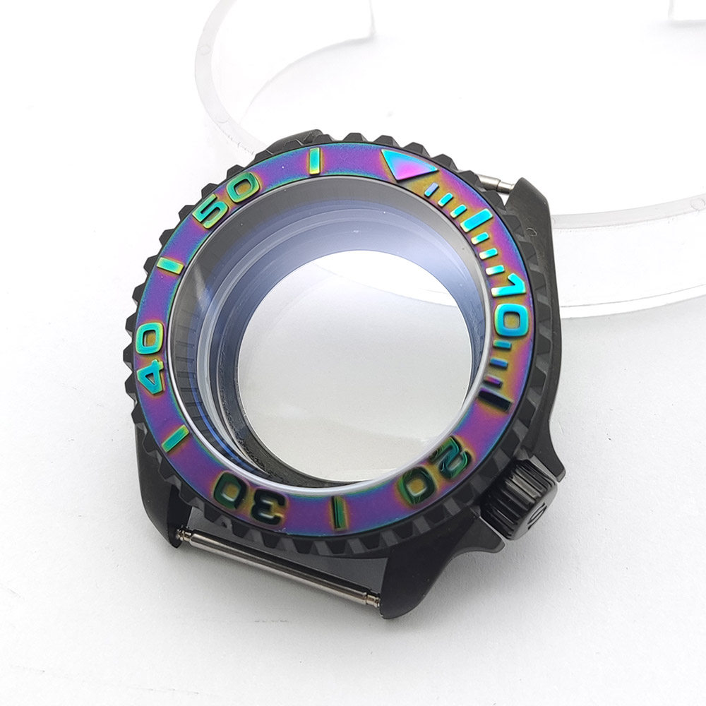 42mm NH35 Matte Black Watch Ca - Exhibition Caseback recension och pris