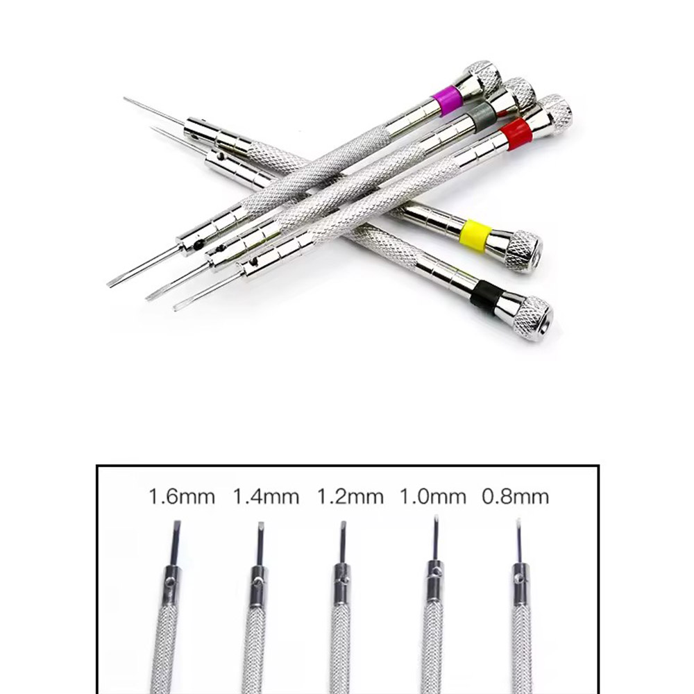 5pcs/set 0.8-1.6mm Steel Screw - Luxury Watch Cleaning Kit recension och pris