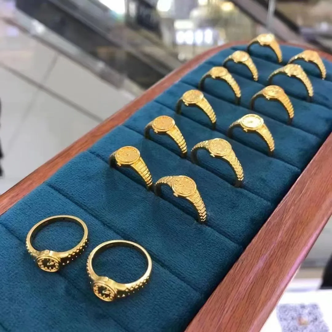 Briex Jewelry Real 18K Gold Ri - Luxury Watch Service recension och pris
