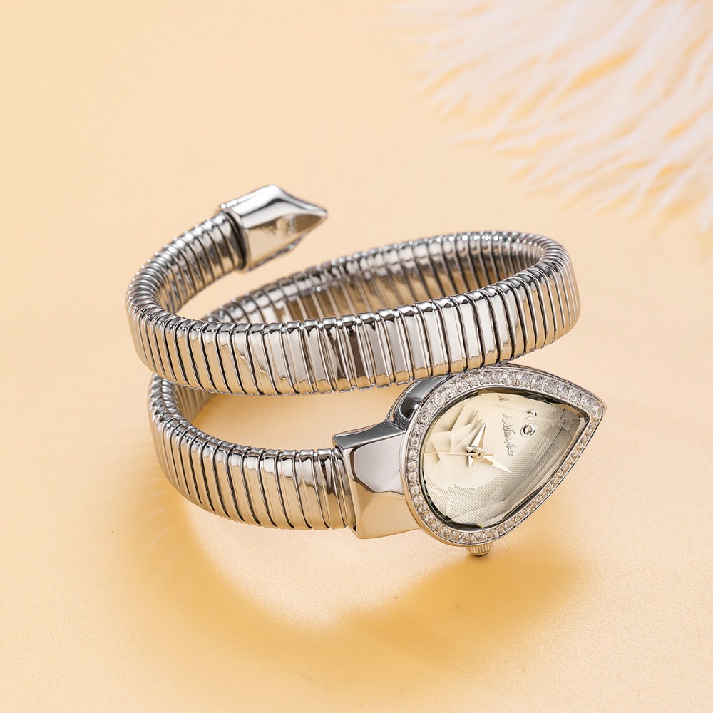 MISSFOX Snake Shape Diamond Wa - Luxury Watch Index recension och pris